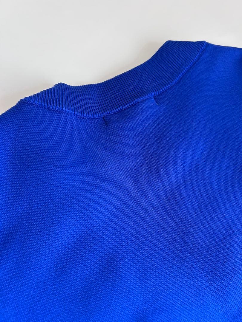 JOURNAL STANDARD ウォッシャブルバナナスリーブカーディガン 青