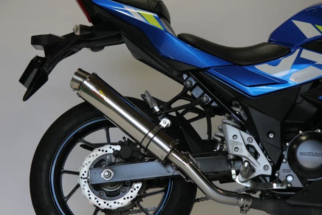 専用Realize GSX250R Aria スラッシュTypeS マフラー