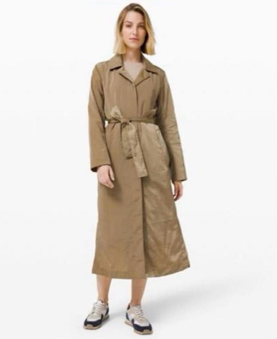 ルルレモン トレンチコート レインコート lululemon Trench M